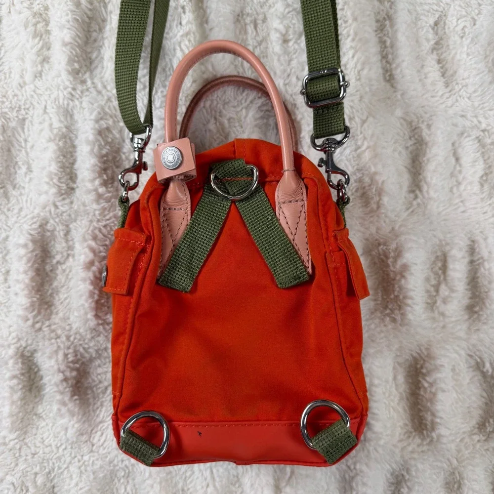 Acne Studios x Fjallraven Kanken Micro Crossbody Bag Orange Pink Green